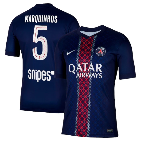 Camiseta PSG Marquinhos 5 Local 2025/2026