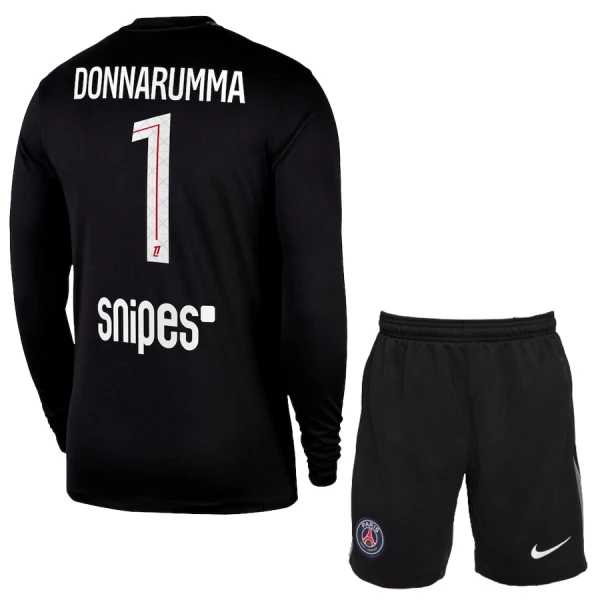 Conjunto PSG Gianluigi Donnarumma 1 Portero 2025/2026 Niño Manga Larga