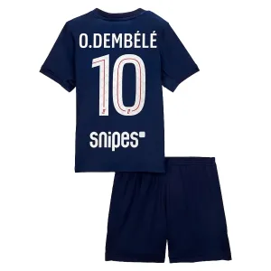Conjunto PSG Ousmane Dembélé 10 Local 2025/2026 Niño
