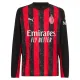 Camiseta AC Milan Local 2025/2026 Manga Larga