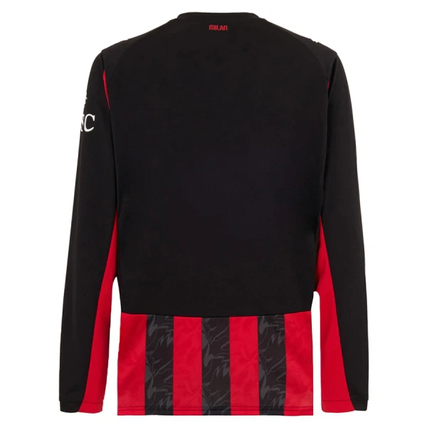 Camiseta AC Milan Local 2025/2026 Manga Larga