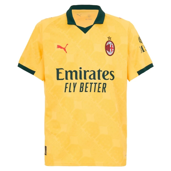 Camiseta AC Milan Luka Modrić 14 Tercera Equipación 2025/2026