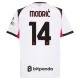 Camiseta AC Milan Luka Modrić 14 Visitante 2025/2026