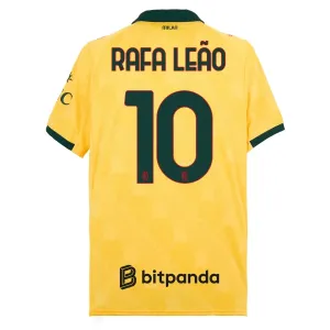 Camiseta AC Milan Rafael Leão 10 Tercera Equipación 2025/2026