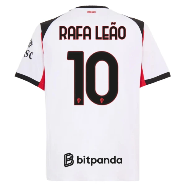 Camiseta AC Milan Rafael Leão 10 Visitante 2025/2026