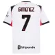 Camiseta AC Milan Santiago Gimenez 7 Visitante 2025/2026
