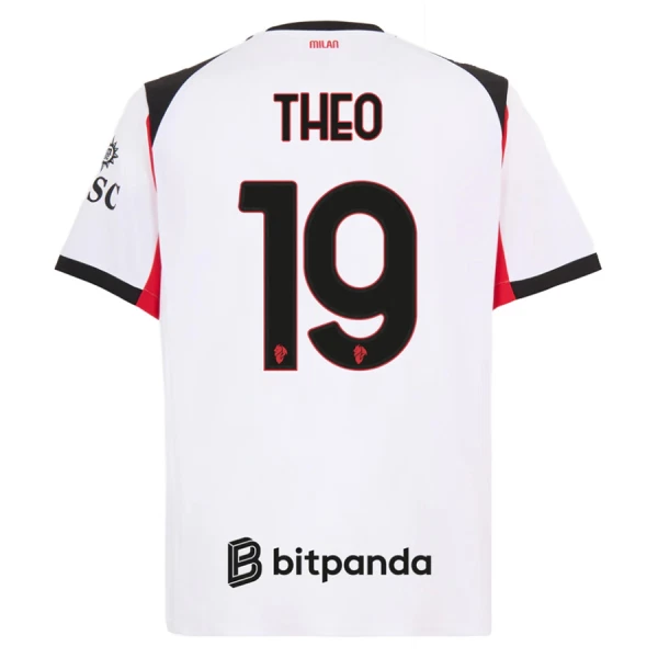Camiseta AC Milan Theo Hernández 19 Visitante 2025/2026