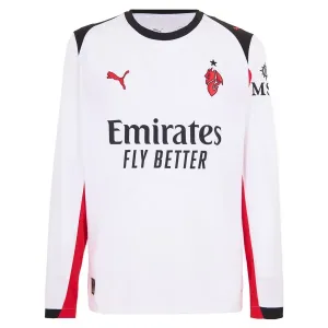 Camiseta AC Milan Visitante 2025/2026 Manga Larga