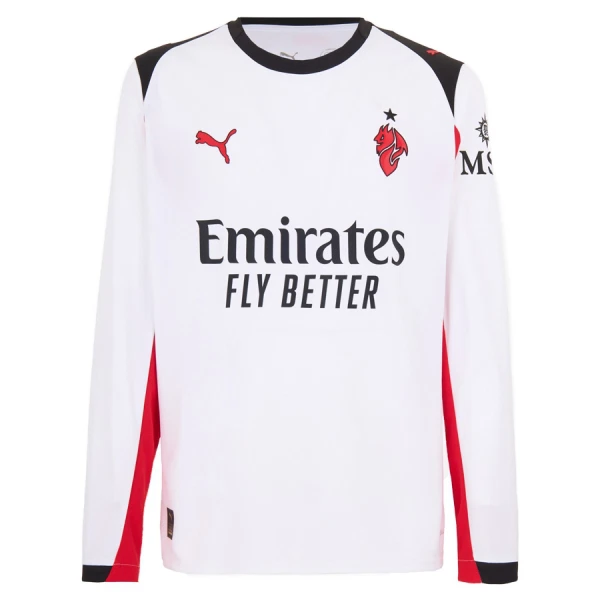 Camiseta AC Milan Visitante 2025/2026 Manga Larga