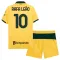 Conjunto AC Milan Rafael Leão 10 Tercera Equipación 2025/2026 Niño