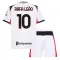 Conjunto AC Milan Rafael Leão 10 Visitante 2025/2026 Niño