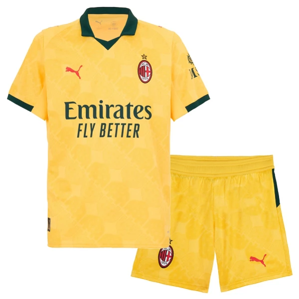 Conjunto AC Milan Tercera Equipación 2025/2026 Niño Conjunto AC Milan Tercera Equipación 2025/2026 Niño