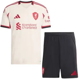 Conjunto Liverpool Visitante 2025/2026 Niño
