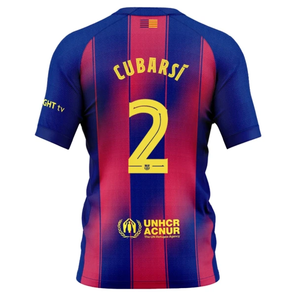 Camiseta FC Barcelona Pau Cubarsí 2 Local 2025/2026