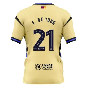 Camiseta FC Barcelona x Kobe Bryant Frenkie de Jong 21 Visitante 2025/2026