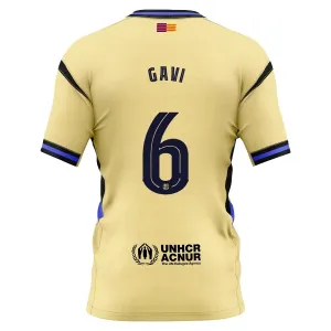 Camiseta FC Barcelona x Kobe Bryant Gavi 6 Visitante 2025/2026