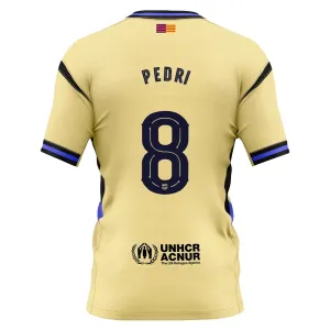 Camiseta FC Barcelona x Kobe Bryant Pedri 8 Visitante 2025/2026