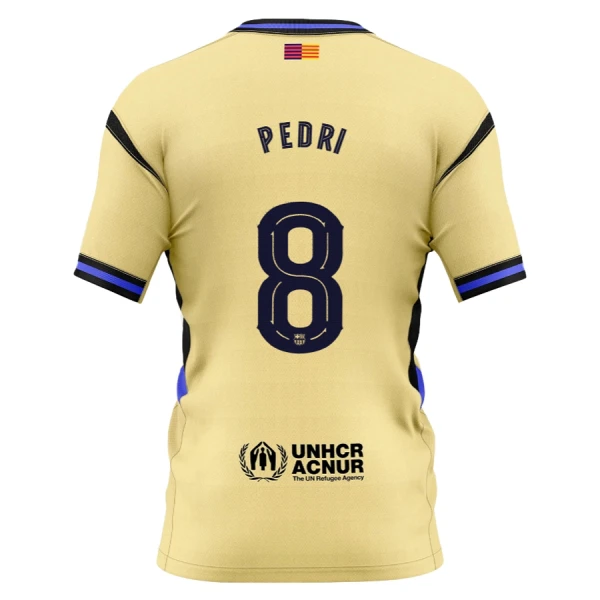 Camiseta FC Barcelona x Kobe Bryant Pedri 8 Visitante 2025/2026