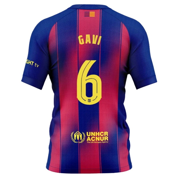 Conjunto FC Barcelona Gavi 6 Local 2025/2026 Niño