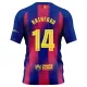 Conjunto FC Barcelona Marcus Rashford 14 Tercera Equipación 2025/2026 Niño