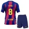 Conjunto FC Barcelona Pedri 8 Local 2025/2026 Niño