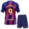 Conjunto FC Barcelona Robert Lewandowski 9 Local 2025/2026 Niño