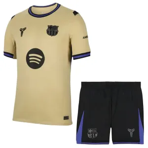 Conjunto FC Barcelona x Kobe Bryant Visitante 2025/2026 Niño