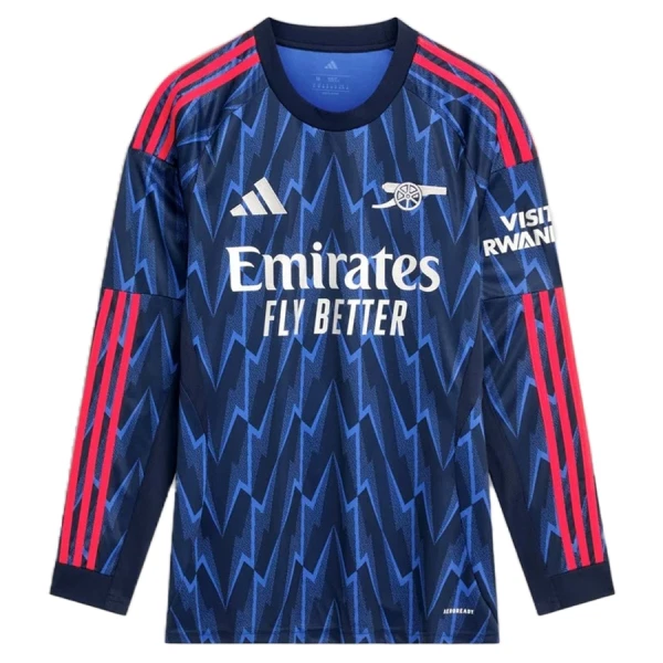 Camiseta Arsenal Visitante 2025/2026 Manga Larga