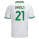 Camiseta AS Roma Paulo Dybala 21 Tercera Equipación 2025/2026