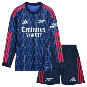Conjunto Arsenal Visitante 2025/2026 Niño Manga Larga