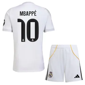 Conjunto Real Madrid Kylian Mbappé 10 Local 2025/2026 Niño