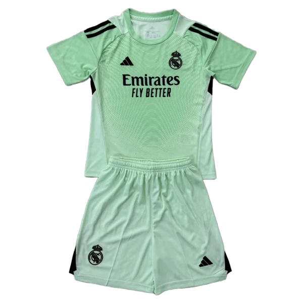 Conjunto Real Madrid Portero 2025/2026 Niño Verde