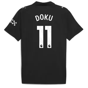 Camiseta Manchester City Jérémy Doku 11 Visitante 2025/2026