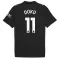 Camiseta Manchester City Jérémy Doku 11 Visitante 2025/2026