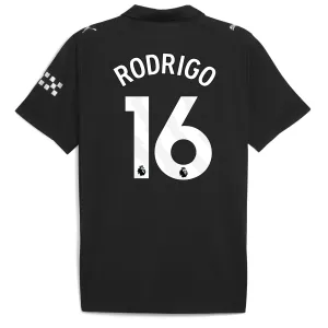 Camiseta Manchester City Rodrigo 16 Visitante 2025/2026