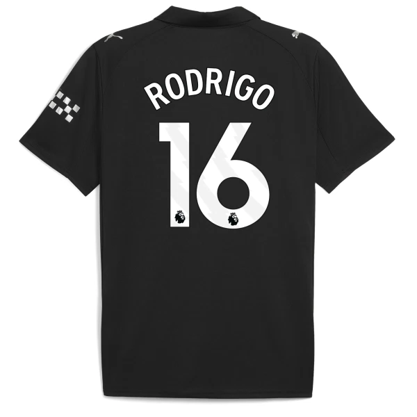 Camiseta Manchester City Rodrigo 16 Visitante 2025/2026