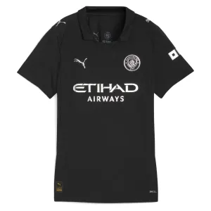 Camiseta Manchester City Visitante 2025/2026 Mujer