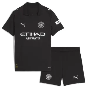 Conjunto Manchester City Phil Foden 47 Visitante 2025/2026 Niño