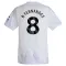 Camiseta Manchester United Bruno Fernandes 8 Visitante 2025/2026