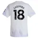 Camiseta Manchester United Casemiro 18 Visitante 2025/2026
