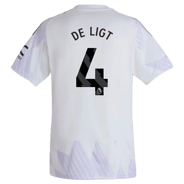 Camiseta Manchester United Matthijs de Ligt 4 Visitante 2025/2026