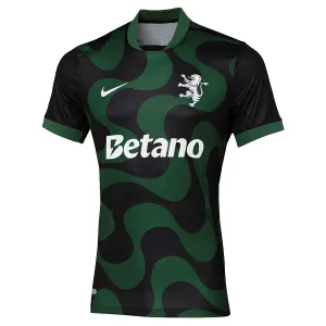 Camiseta Sporting de Lisboa Cuarta Equipación 2025/2026 Negro