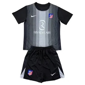 Conjunto Atlético Madrid Portero 2025/2026 Niño Negro