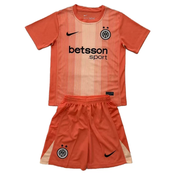 Conjunto Inter de Milán Portero 2025/2026 Niño Naranja