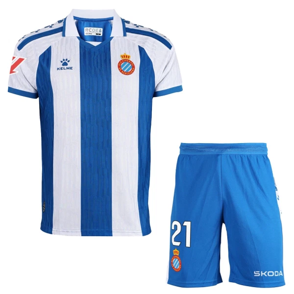 Conjunto RCD Espanyol Local 2025/2026 Niño Conjunto RCD Espanyol Local 2025/2026 Niño