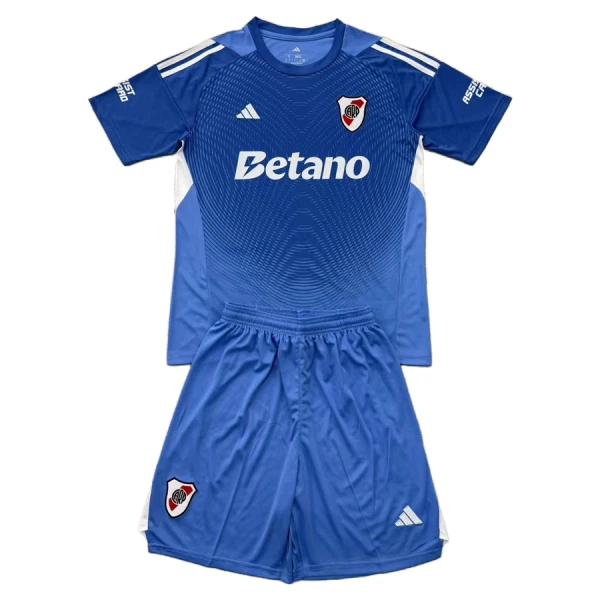 Conjunto River Plate Portero 2025/2026 Niño Azul