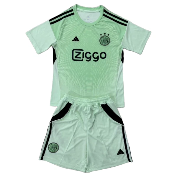Conjunto Ajax Portero 2025/2026 Niño Verde