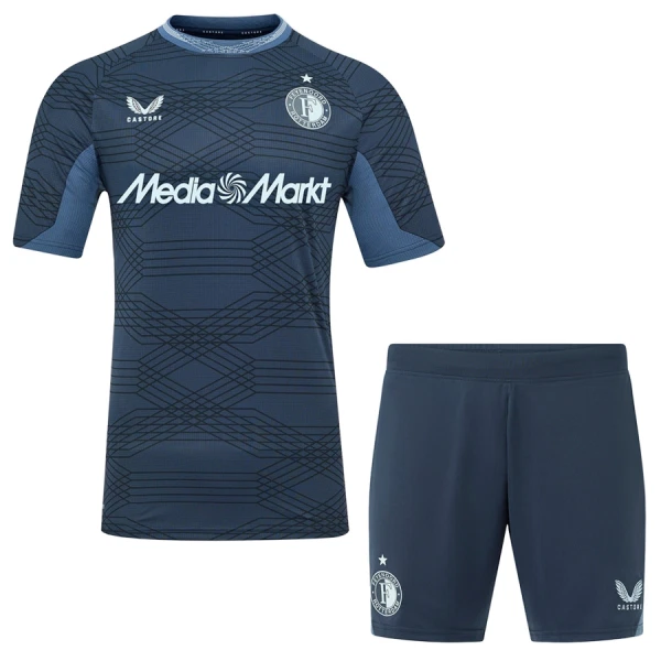Conjunto Feyenoord Rotterdam Visitante 2025/2026 Niño
