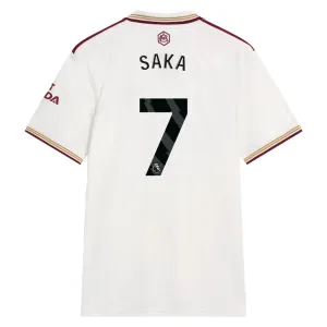 Camiseta Arsenal Bukayo Saka 7 Tercera Equipación 2025/2026
