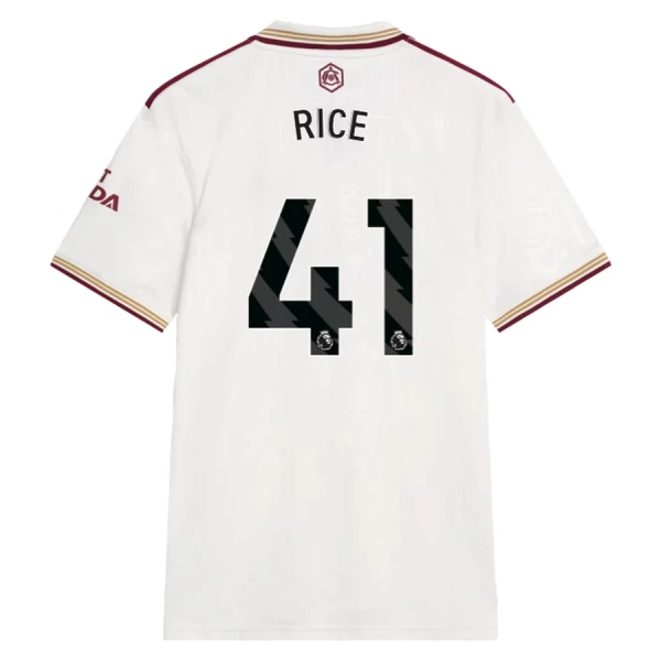 Camiseta Arsenal Declan Rice 41 Tercera Equipación 2025/2026